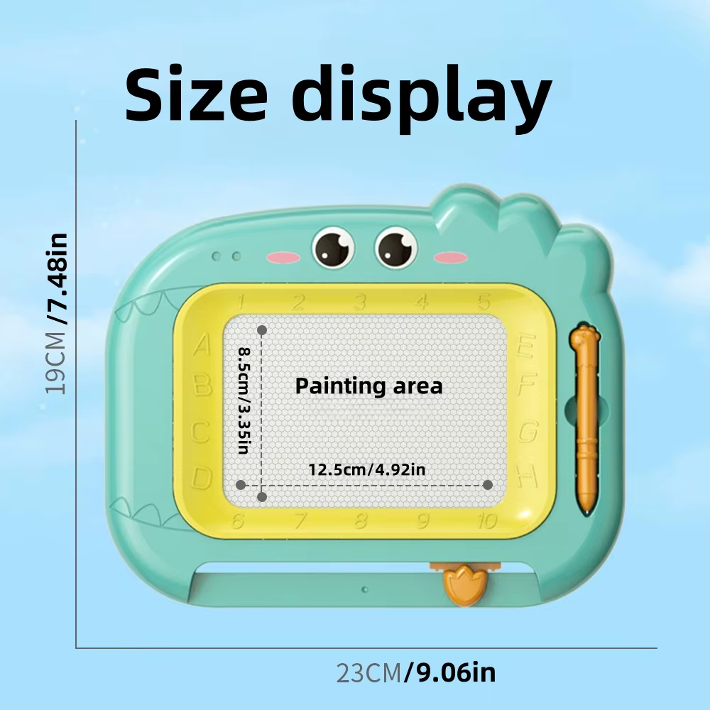 RedF Children's early education puzzle colored drawing board erasable writing board graffiti toy puzzle boy and girl's ideal toy gift