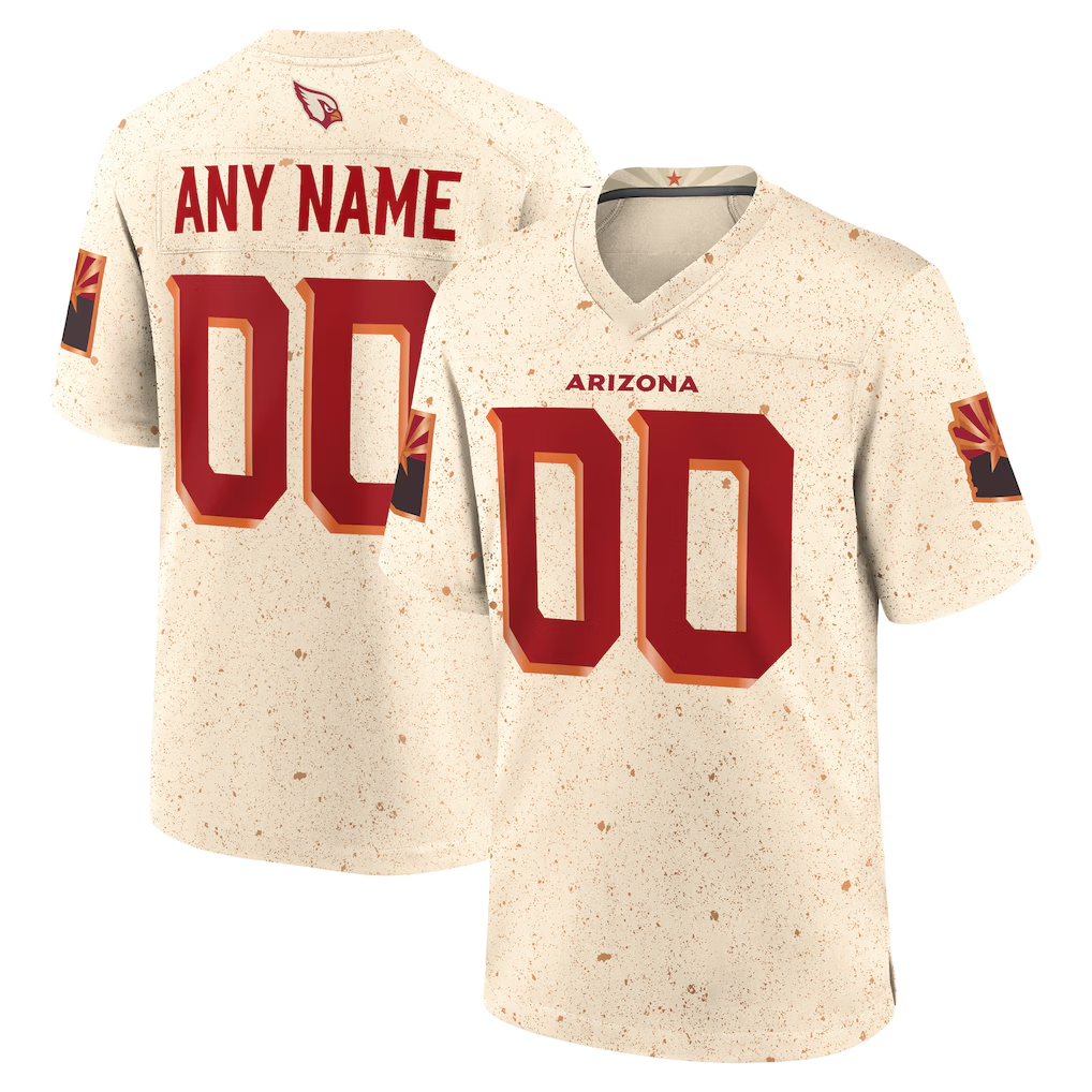 RedF Custom A.Cardinals Natural 2025 Rivalries Collection Game Stitched Jerseys