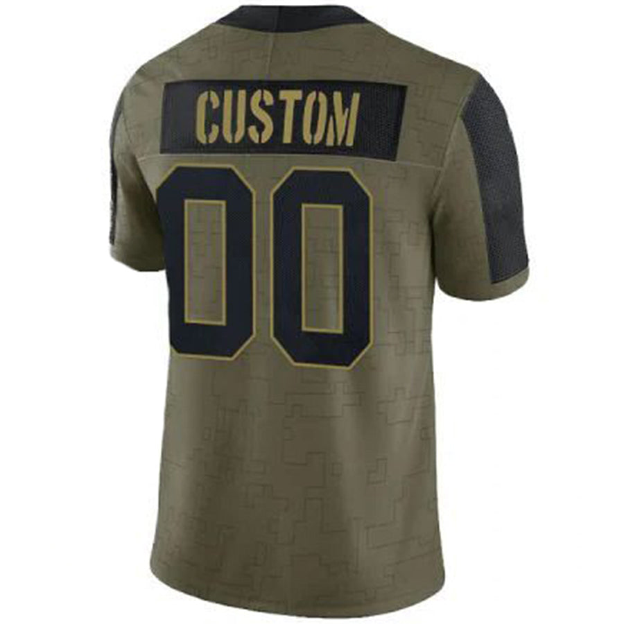 RedF Custom A.Cardinals Olive Salute To Service Limited Stitched Jerseys