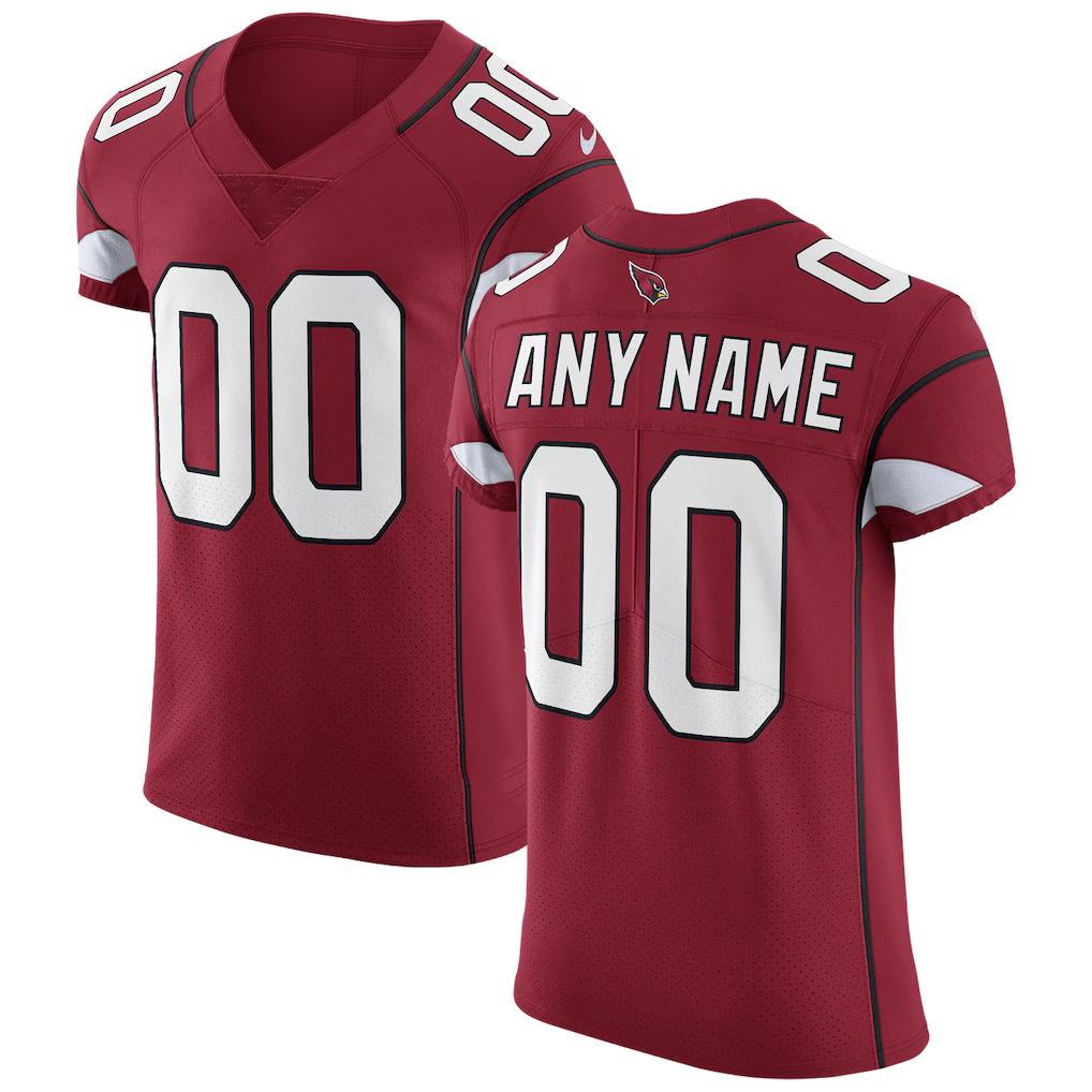 RedF Custom A.Cardinals White-Red Vapor Untouchable Elite Stitched Jerseys