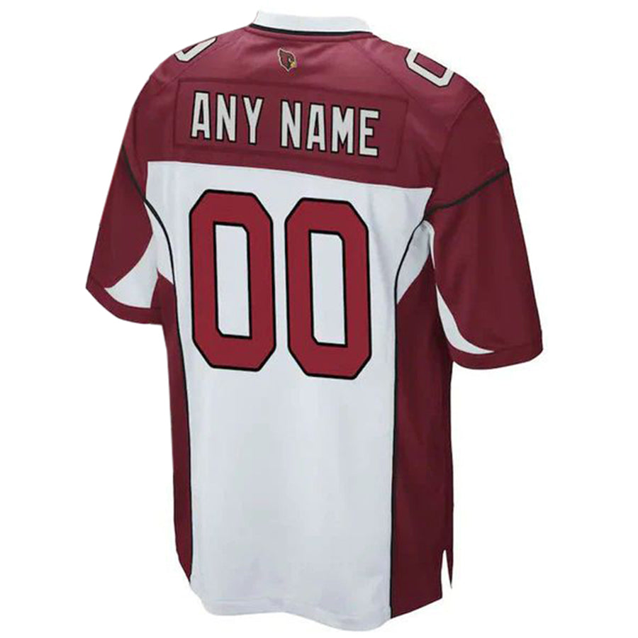 RedF Custom A.Cardinals White-Red Game Stitched Jerseys