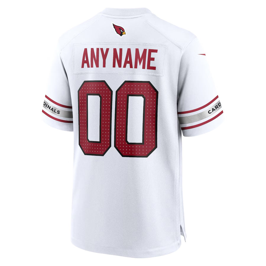 RedF Custom A.Cardinals White Game Road Home Stitched Jerseys