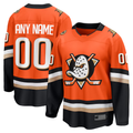 RedF Custom A.Ducks Orange Home Breakaway Jerseys