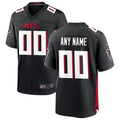 RedF Custom A.Falcons Black Home Game Stitched Jerseys