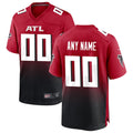 RedF Custom A.Falcons Red Replica Home Game Stitched Jerseys