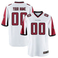 RedF Custom A.Falcons White Game Stitched Jerseys