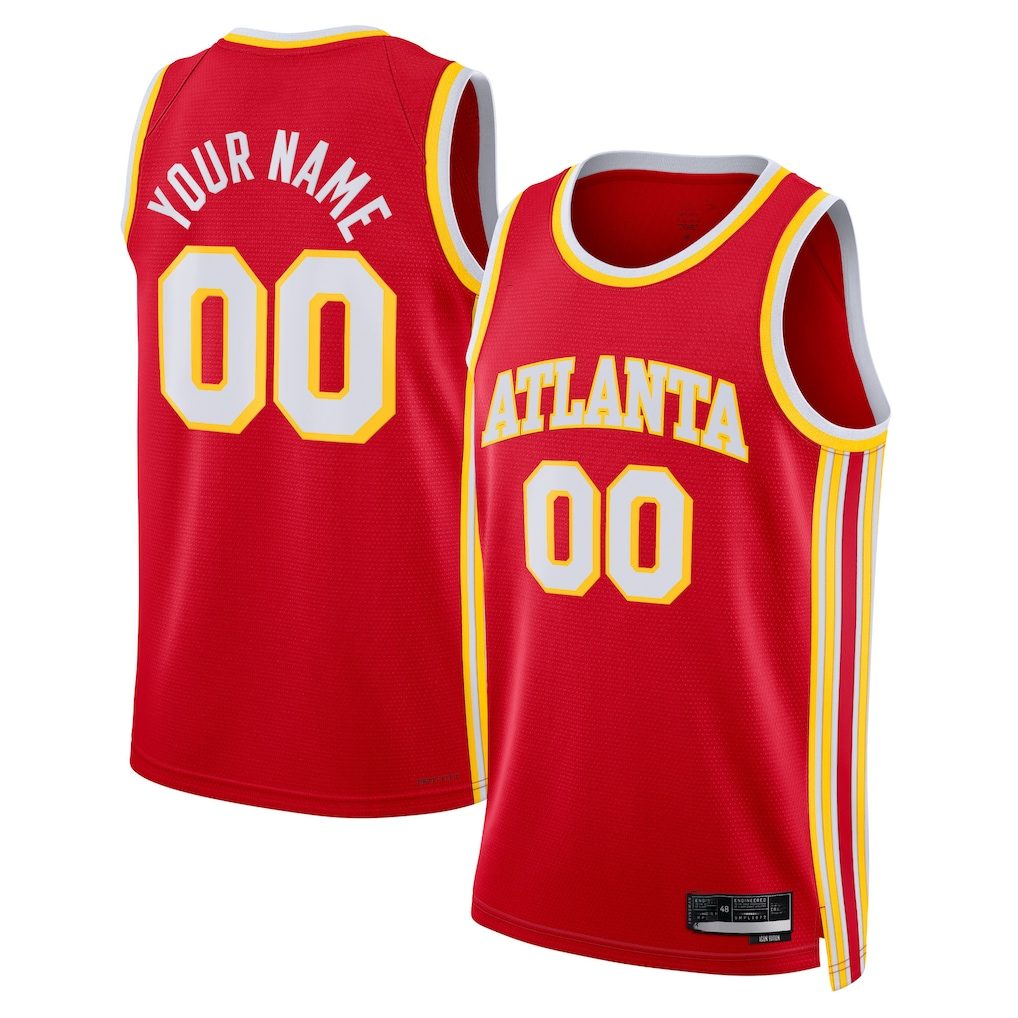 RedFS Custom A.Hawks Red Swingman Jerseys - Icon Edition