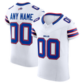 RedF Custom B.Bills White Vapor F.U.S.E. Elite Stitched Jerseys