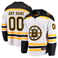 RedF Custom B.Bruins White Away Breakaway Stitched Jerseys