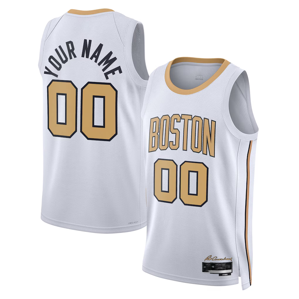 RedFS Custom B.Celtics White 202526 City Edition Swingman Jerseys