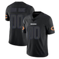 RedF Custom C.Bears Black Impact Limited Game Any Name & Numbers Stitched Jerseys