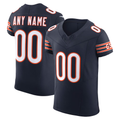 RedF Custom C.Bears Navy Vapor F.U.S.E. Elite  Stitched Jerseys