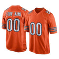 RedF Custom C.Bears Orange Home Game Any Name & Numbers Stitched Jerseys