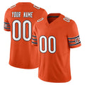 RedF Custom C.Bears Orange Vapor F.U.S.E. Limited Home Game Any Name & Numbers Stitched Jerseys