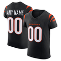 RedF Custom C.Bengals Black Team Vapor F.U.S.E. Elite Stitched Jerseys