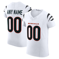 RedF Custom C.Bengals White Vapor F.U.S.E. Elite Stitched Jerseys