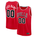 RedFS Custom C.Bulls Red Fast Break Jerseys - Icon Edition