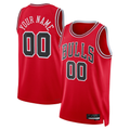 RedF Custom C.Bulls Red Swingman Jerseys - Icon Edition