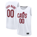 RedFS Custom C.Cavaliers White Fast Break Jerseys - Icon Edition