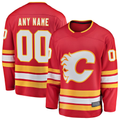 RedF Custom C.Flames Red Home Breakaway Jerseys