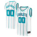 RedFS Custom C.Hornets White Fast Break Custom Replica Jerseys - Association Edition