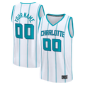 RedFS Custom C.Hornets White Fast Break Jerseys - Icon Edition