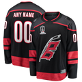 RedF Custom C.Hurricanes Black 2026 Stanley Cup Champions Home Breakaway Custom Stitched Jerseys