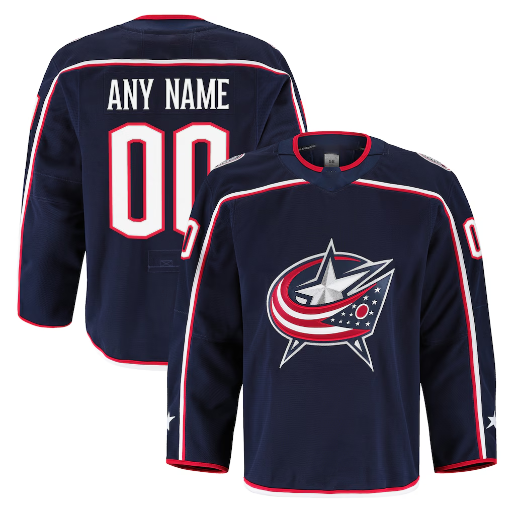 RedF Custom CB.Jackets Navy Home Authentic Pro Jersey