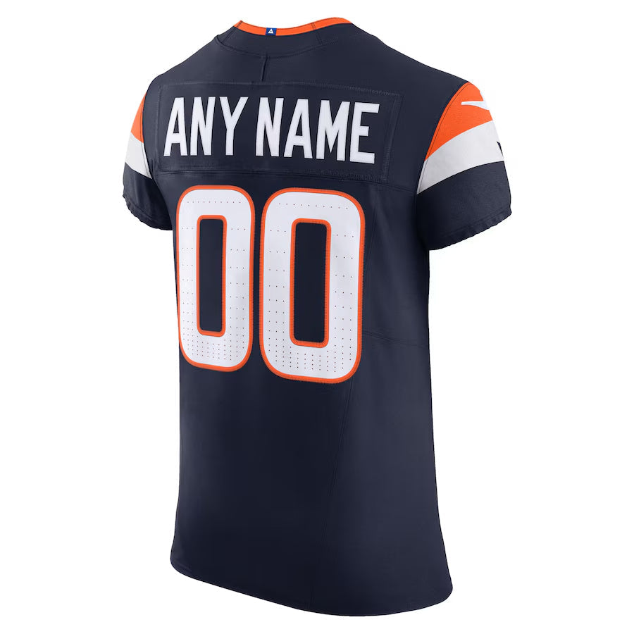 RedF Custom D.Broncos Vapor F.U.S.E. Elite Navy Stitched Jerseys