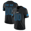 RedF Custom D.Lions Black Impact Limited Home Game Any Name & Numbers Stitched Jerseys
