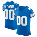 RedF Custom D.Lions Blue Team Vapor F.U.S.E. Elite Stitched Jerseys