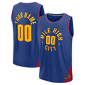 RedF Custom D.Nuggets  Blue Fast Break Jerseys - Statement Edition