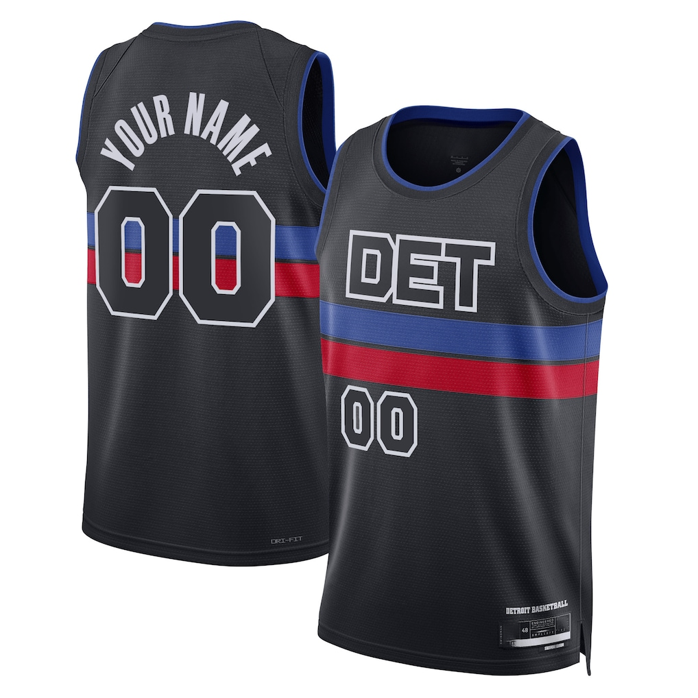 RedFS Custom D.Pistons 202223 Swingman Jerseys - Statement Edition