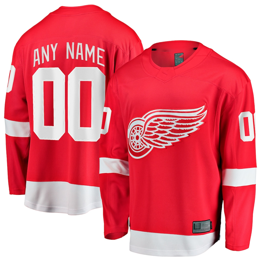 RedF Custom DR.Wings Red Home Breakaway Jerseys