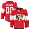 RedF Custom F.Panthers Red Home Authentic Pro Jerseys