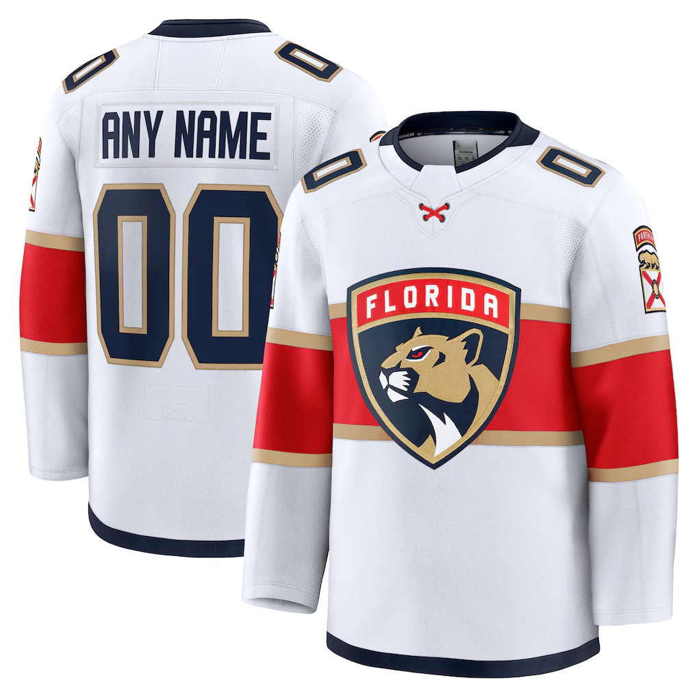 RedF Custom F.Panthers Black 2024 Military Appreciation Custom Practice Jerseys