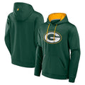 RedF Custom GB.Packers Green Defender Pullover Hoodie Game Stitched Jerseys