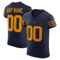RedF Custom GB.Packers Navy Alternate Vapor F.U.S.E. Elite Stitched Jerseys