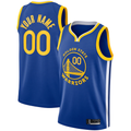 RedF Custom GS.Warriors Royal 201920 Swingman Jerseys - Icon