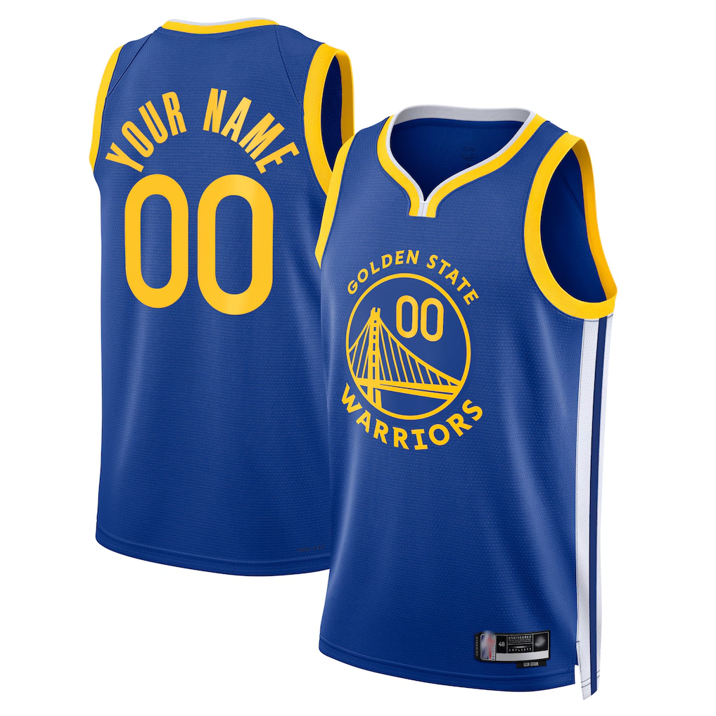 RedF Custom GS.Warriors Royal Swingman Jerseys - Icon Edition