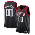 RedF Custom H.Rockets White Swingman Stitched Jerseys- Association Edition