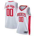 RedF Custom H.Rockets White Swingman Stitched Stitched Jerseys- Association Edition