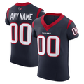 RedF Custom H.Texans Navy Vapor F.U.S.E. Elite Stitched Jerseys