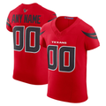 RedF Custom H.Texans Red Alternate Vapor F.U.S.E. Elite Stitched Jerseys