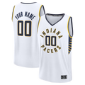 RedFS Custom I.Pacers White Fast Break Jerseys - Icon Edition