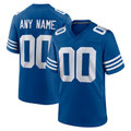 RedF Custom IN.Colts Royal Alternate Stitched Jerseys