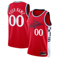 RedF Custom L.Clippers Red 202425 Swingman Stitched Jerseys- Statement Edition