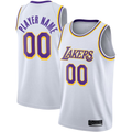 RedF Custom LA.Lakers White 202021 Swingman Stitched Jerseys - Association Edition
