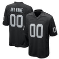 RedF Custom LV.Raiders Black Home GameStitched Jerseys