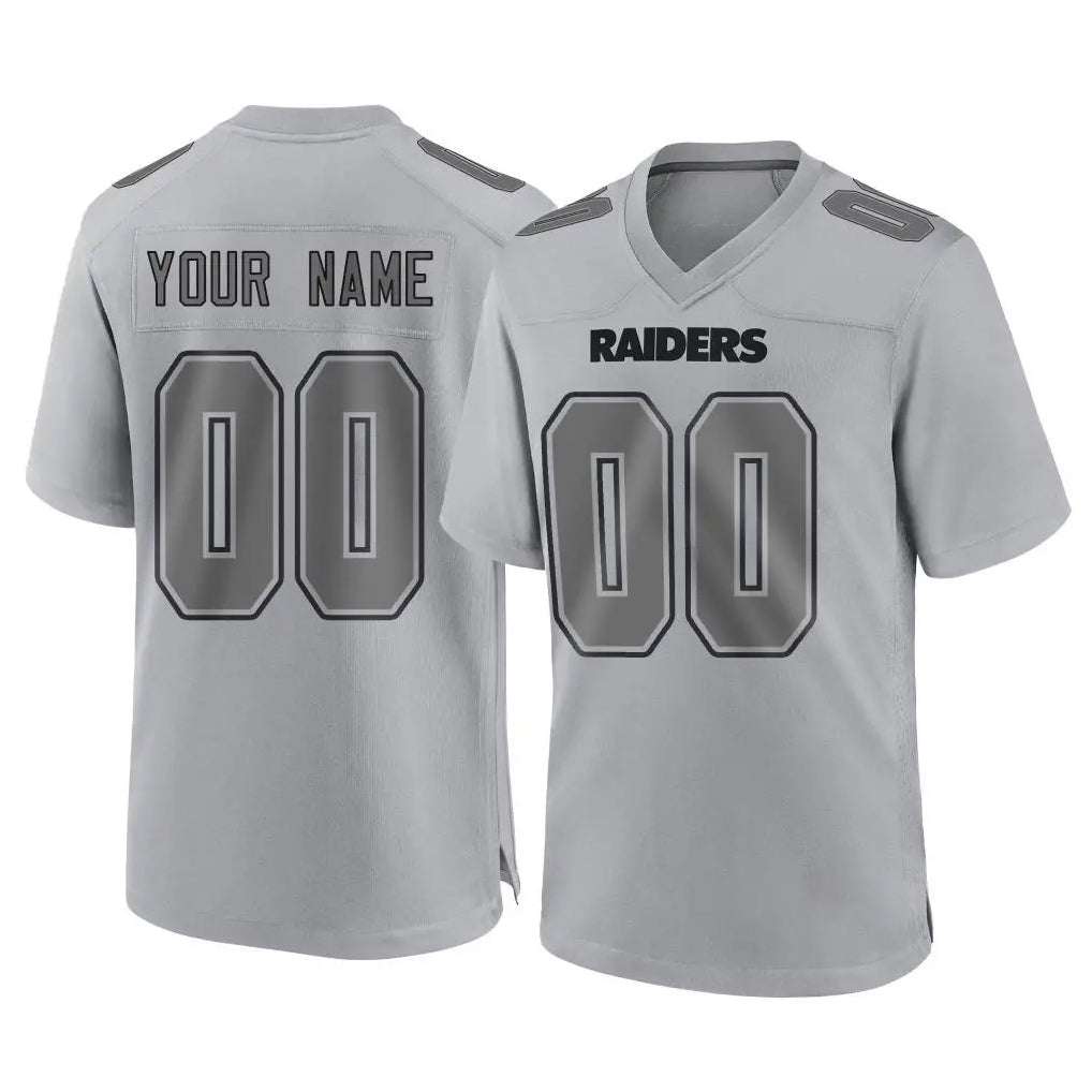 RedF Custom LV.Raiders Gray Atmosphere Fashion Limited Game Any Name & Numbers Stitched Jerseys